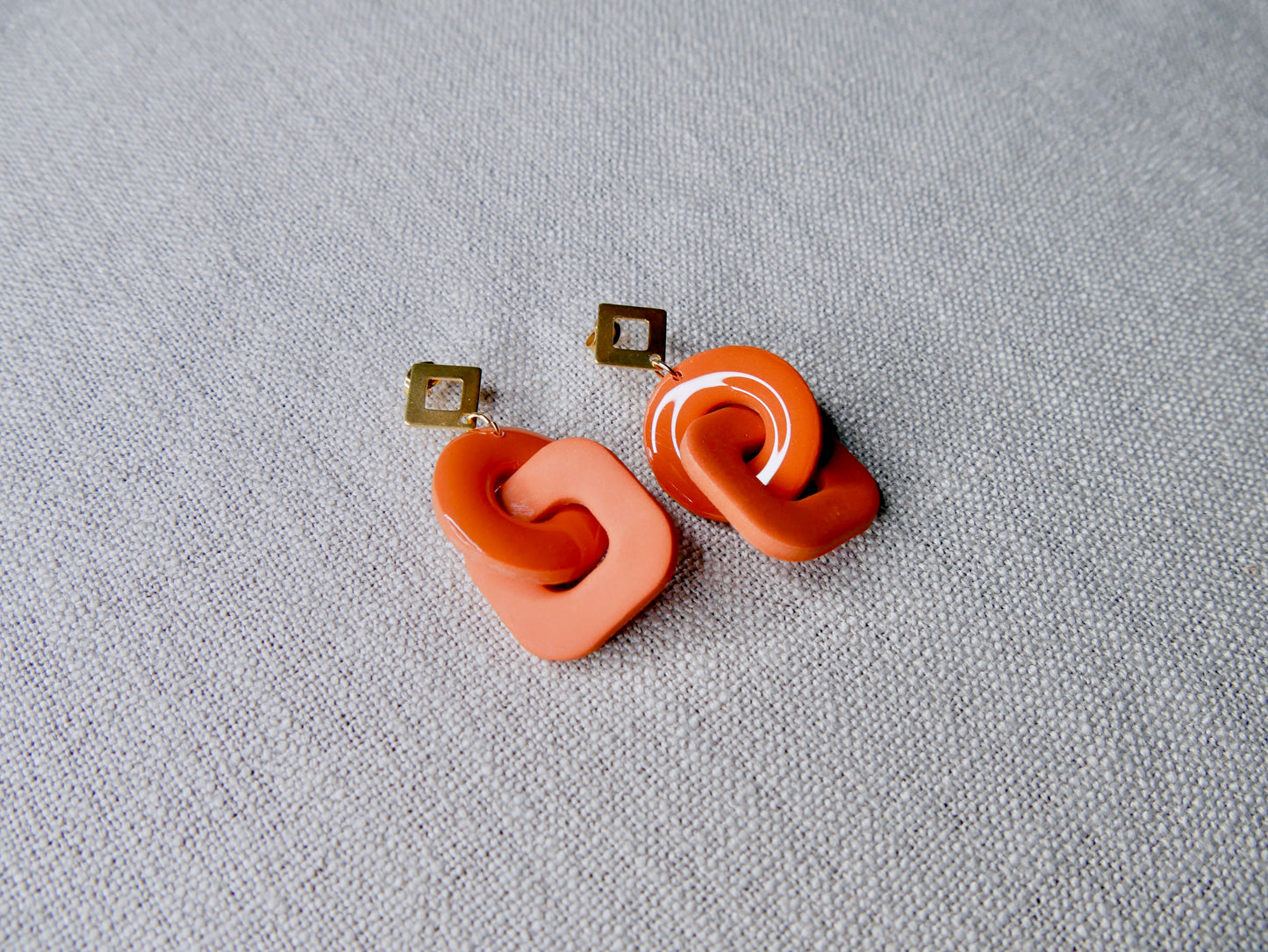 Orange 3D hangers