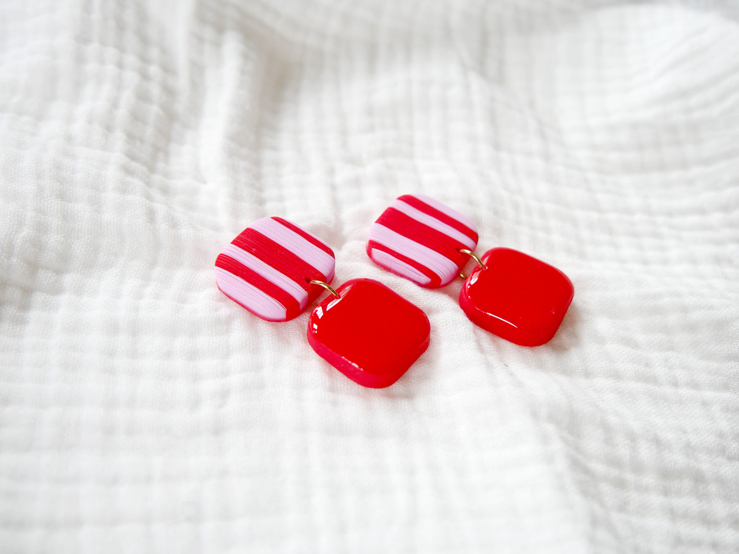 Red striped candies