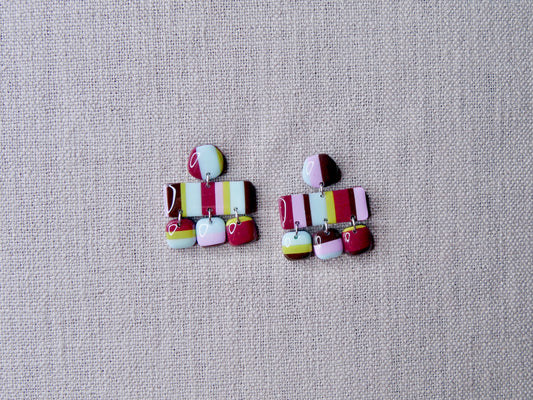 Three layer stripe cuties